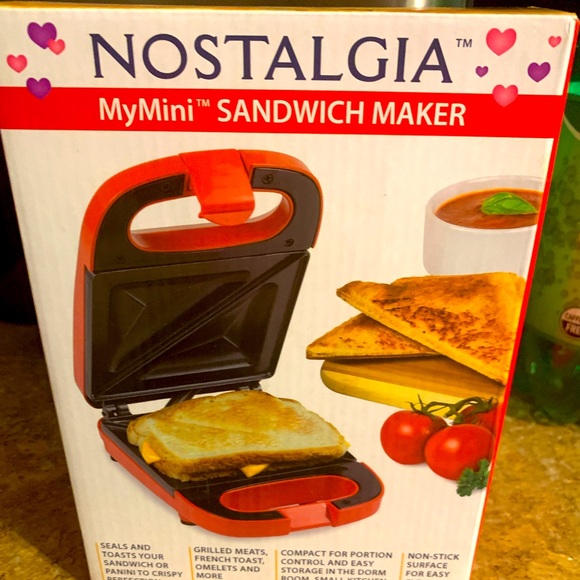 Nostalgia Kitchen Mini Sandwich Maker Poshmark